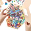 PaperMore 2.5D XL Tri-fold Mini Diorama Stickers, Corner Series 4 Creative Scene