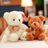 Customized Plush Bow Tie Teddy Bear Doll – Creative Giftable Figure with Logo Printing
