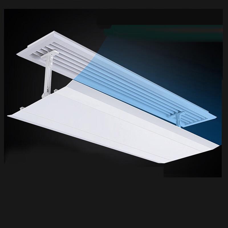 Adjustable Central Air Conditioner Deflector