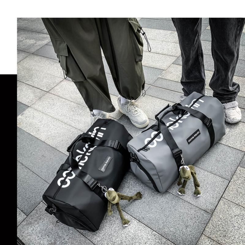 Waterproof Oxford Short Trip Travel Bag Independent Shoe Storage Luggage Bags Unisex Outdoor Leisure Sports Yoga Fitness Bag