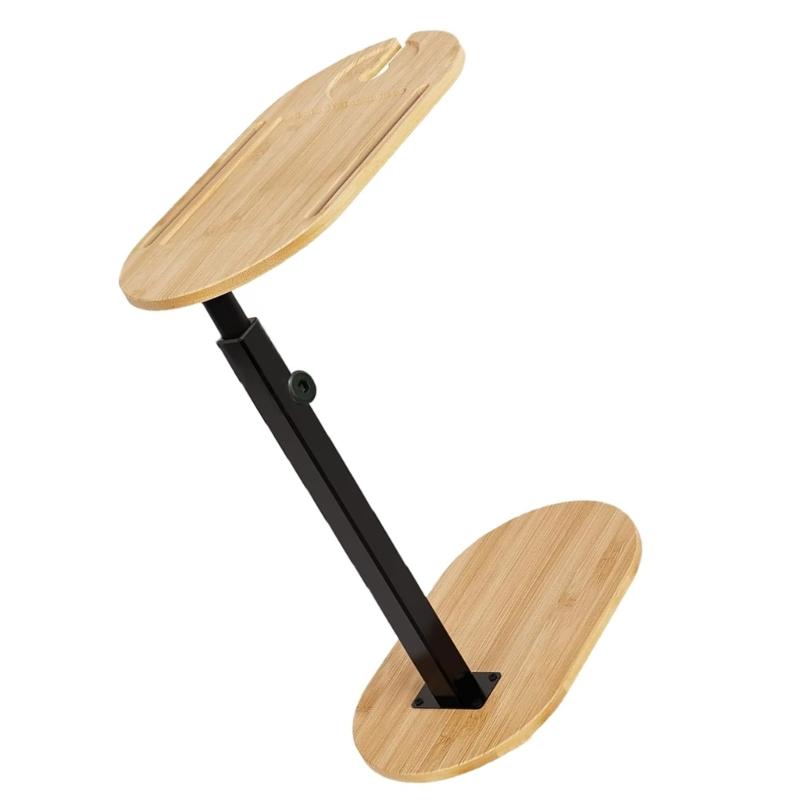 Organisateurs de plateau de baignoire multifonctionnels en bois avec design à rotation à 360° et surfaces imperméables Table d'appoint portable pour baignoire