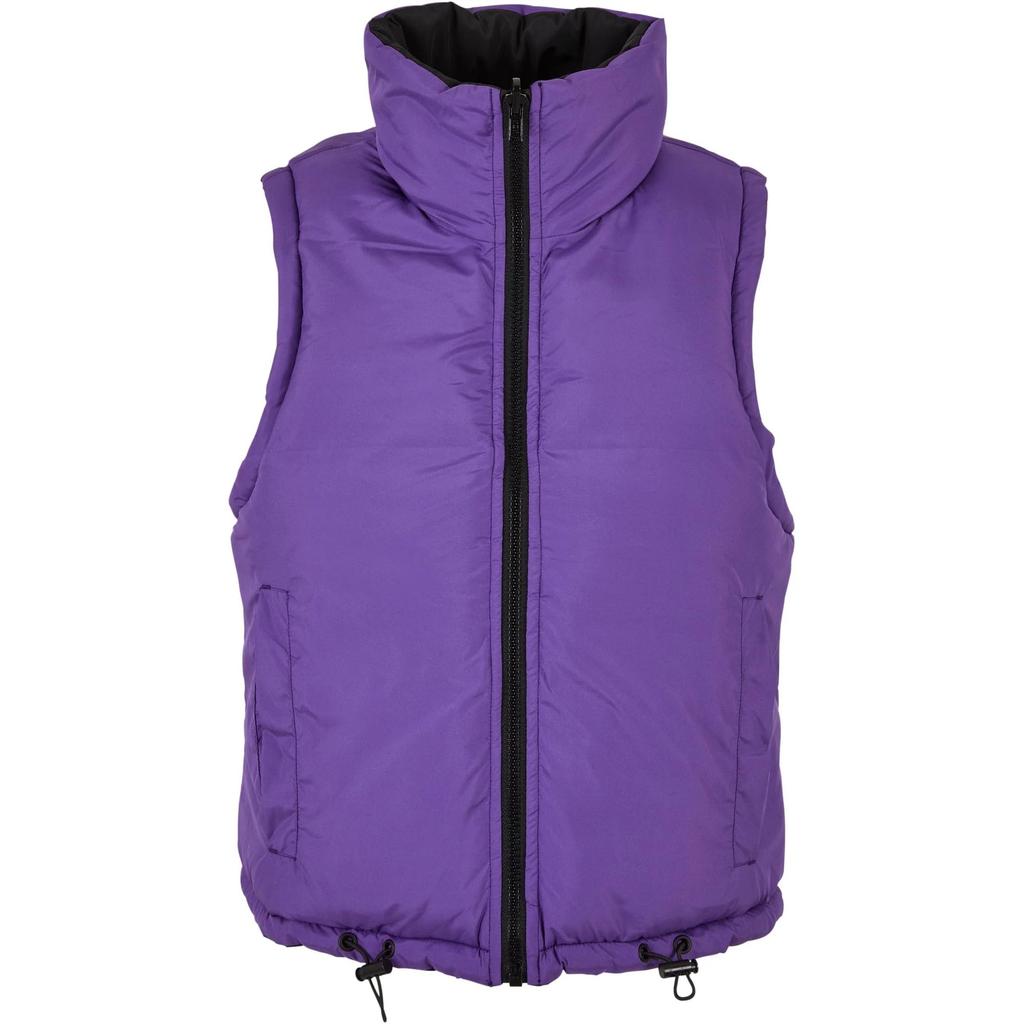 Urban Classics Womens/Ladies Reversible Padded Cropped Gilet