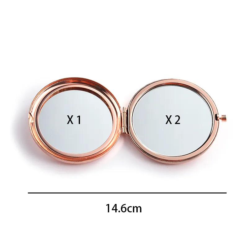 Vlastní mini make-up kapesní zrcátko