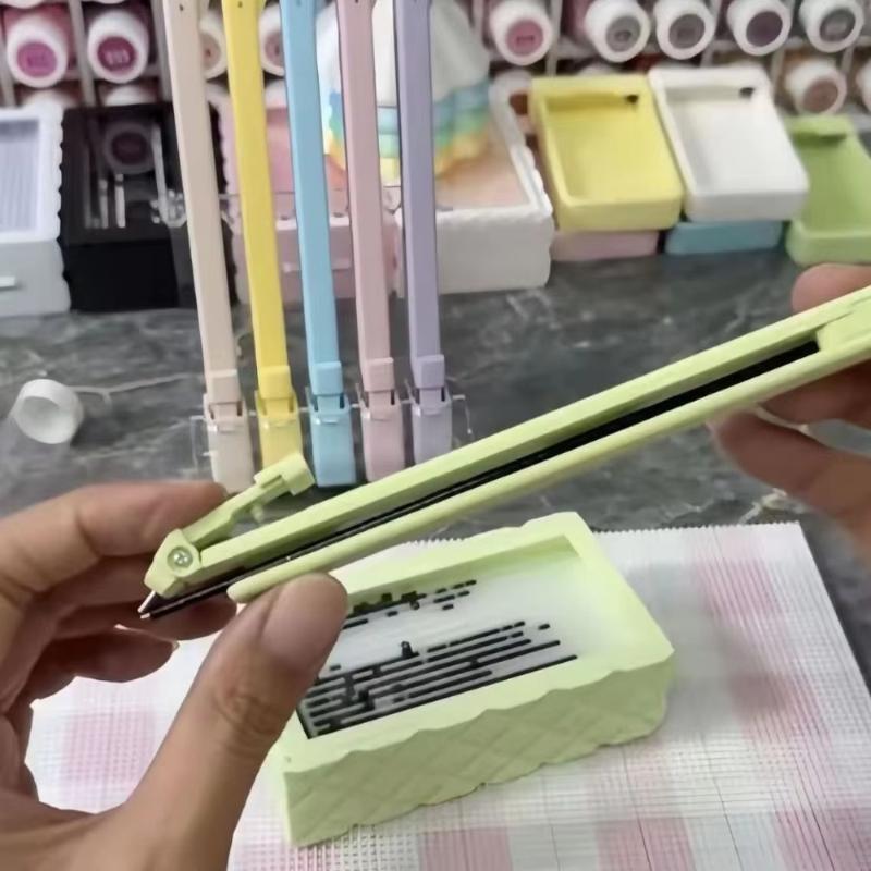 Perler Pen Press Type Long Needle Design High Precision Perler Bead Tool for Fuse Bead Creation Projects