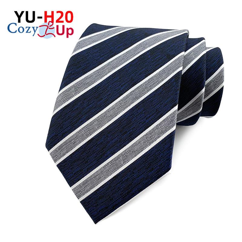 Cozy Up 3.15"(8cm) Fashion Striped PaisleyTies Men Plaid Flower Necktie for Wedding