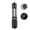 High Power LED Flashlight Type-C Rechargeable Torch 3 Modes Zoom Light Outdoor Waterproof Lantern for Emergencies Camping Hiking