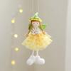 Easter Long Legs Flower Fairy Angel Elf Rabbit Dolls Home Hanging Ornaments Spring Easter Party Supplies Kids Birthday Gift