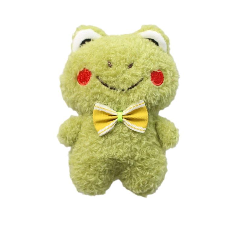 Cute Cute Blush Naughty Little Frog Plush Toy Pendant Bag Keychain Doll