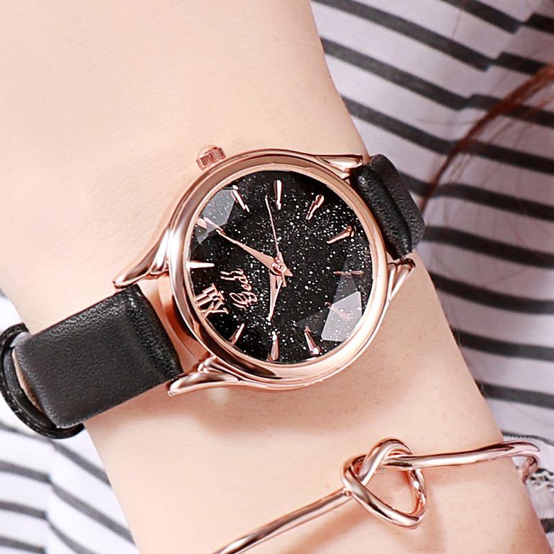Gedi Womens Minimalist Quartz Watch With Waterproof Function For Casual Office Wear