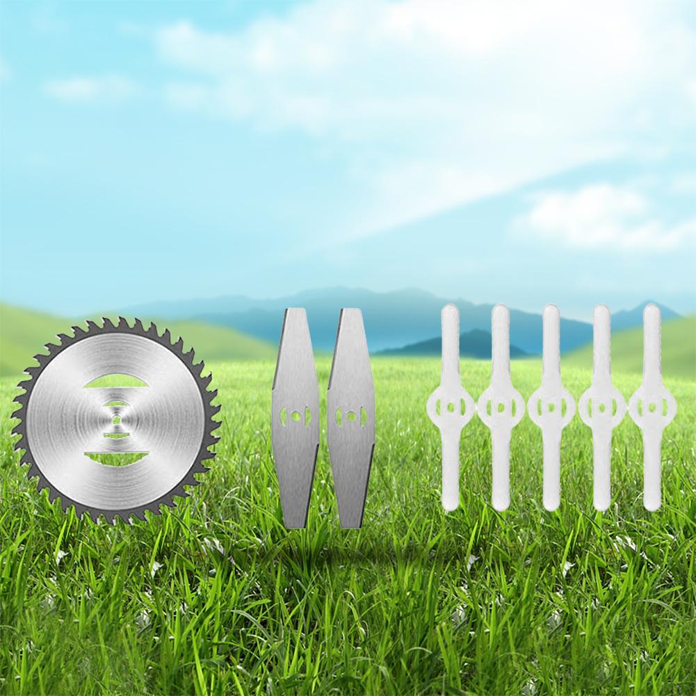 150MM Cordless Grass String Trimmer Cutter Blade Plastic Metal 4inch Saw Blade Grass Trimmer Heads Blade Grass Trimmer Saw Blade