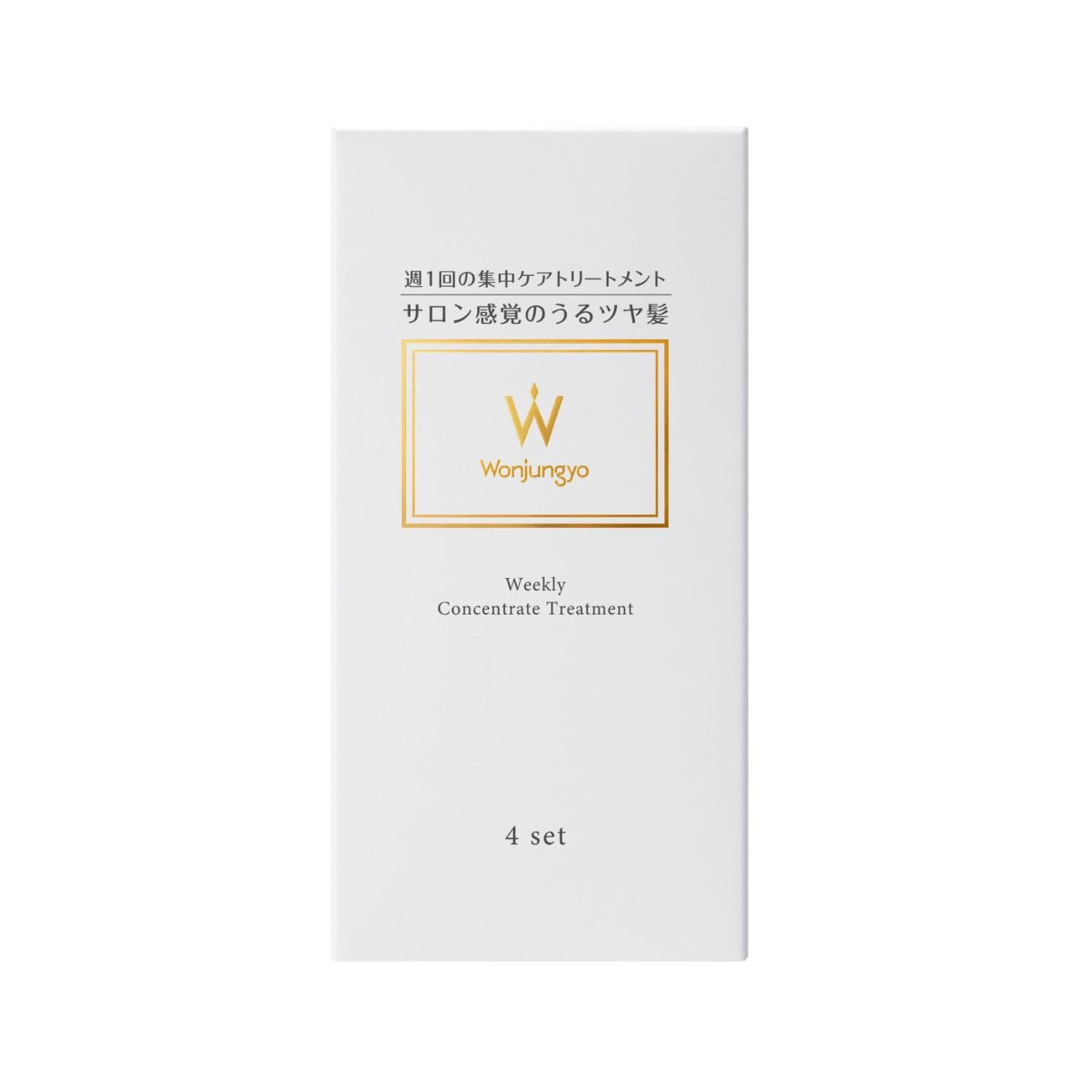 

Wonjungyo Weekly Concentrate Treatment 4 пакета Интенсивный уход за волосами один раз в неделю [Официально] /