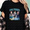 Sam Fender - Lässiges lustiges verrücktes neutrales klassisches kurzärmeliges T-Shirt für Männer und Frauen (Uni