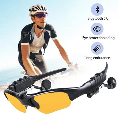 5.0 Occhiali audio Bluetooth intelligenti Sport all'aria aperta Ciclismo Cuffie con suono surround Ascolta musica Chiama occhiali da sole polarizzati
