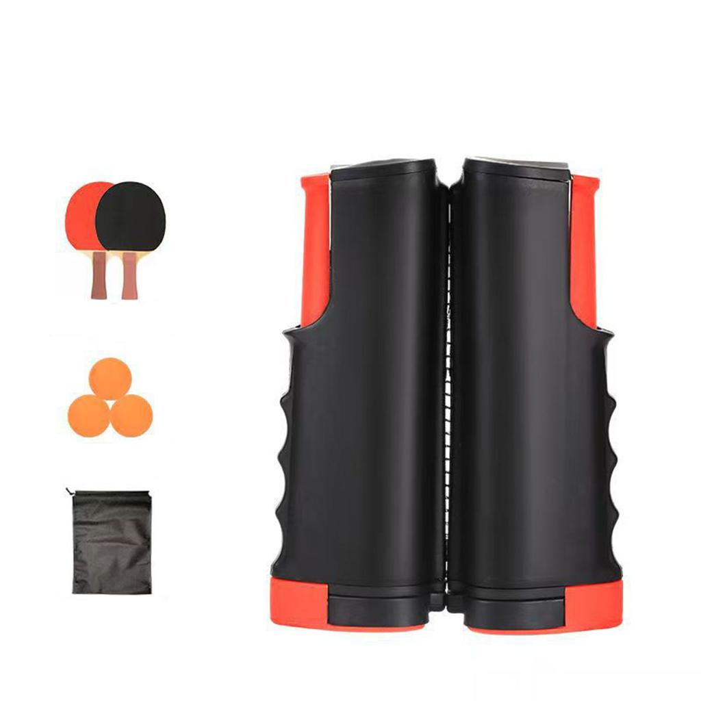 Portable Table Tennis Net Set with Retractable
