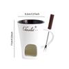 130ML Fondue Mug Chocolate Butter Melting Cup Coffee Cup For Home Birthday Cooking Appliances