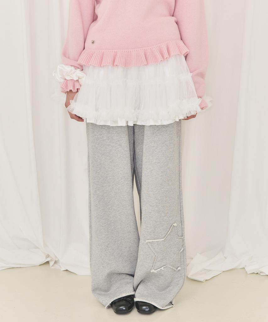 Alkialka Dot Tutu Skirt (Ivory)