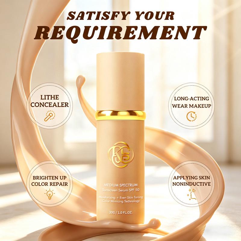 Red Can Color-Changing Foundation with English Packaging - In Stock