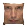 Mads Mikkelsen Hannibal TV Series Nordic Throw Pillow Covers Decoration Cushions for Sofa D Printing Custom Pillows