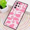 Flamingo Soft Phone Case for Samsung Galaxy Note 10 Pro S26 Ultra S23 S24 FE S25 S21 S22 PLUS Shockproof Cove
