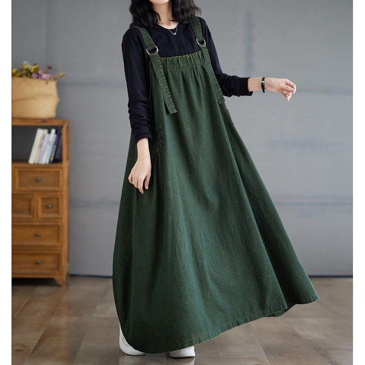 Plus Size Fashionable Plus-Size Denim Skirt for Women Loose-Fit Spring Summer Style Waist Belt Design Women's Clothing