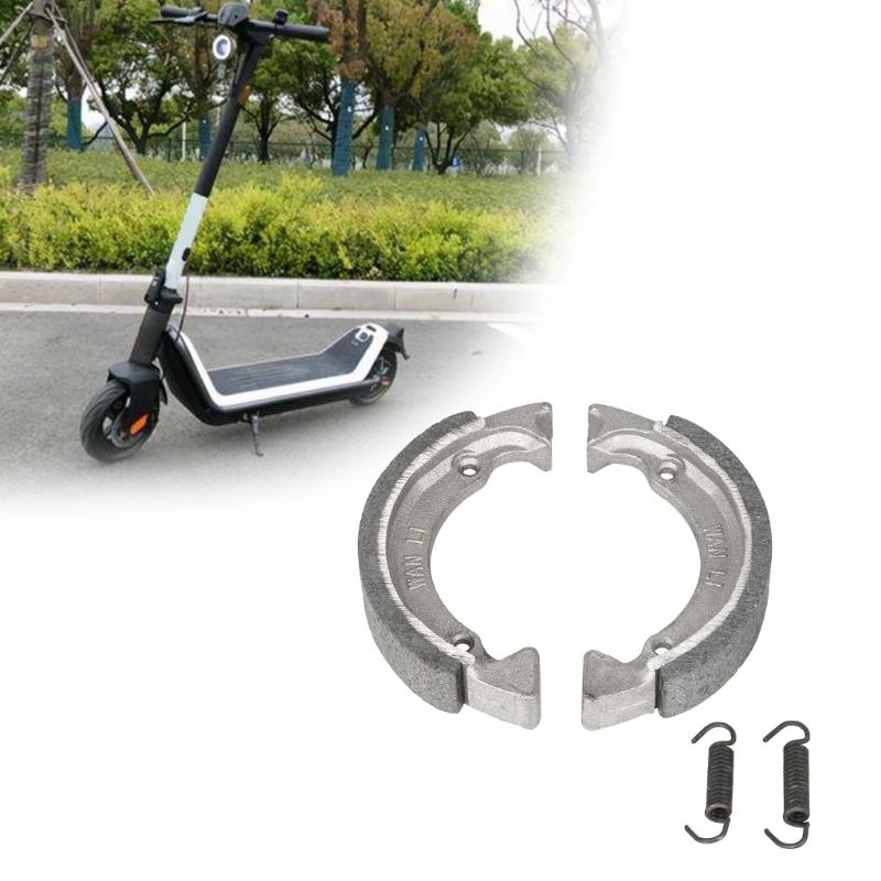 Electric Scooter Brake Pad Shoe Electric Scooter Front Drum Brake Pad Shoe Electric Scooter Replacement Part Accessory