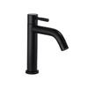 Single Cold Water 304 Stainless Steel Black Bathroom Vanity Top with Undermount Basin and Faucet
