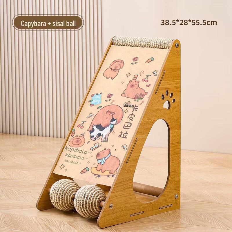 

Cat Scratching Post with Sisal Ball