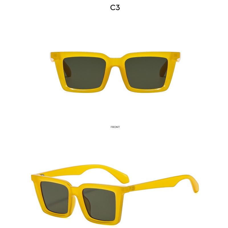 Women's sunglasses men's retro square sunglasses