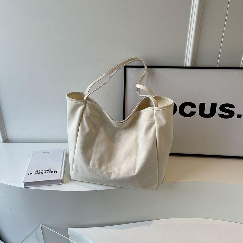 תיק קנבס קיבולת גדולה תיק מכתבים לנשים תיק כתף טוטה