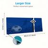 Tapis de souris Couleur Logo Hamburger Sv Grand Coussin de Table de Jeu Antidérapant pour Ordinateur Portable Tablette Grande Tapis de Souris XXL Tapis pour Mini PC avec Bordure Verrouillable