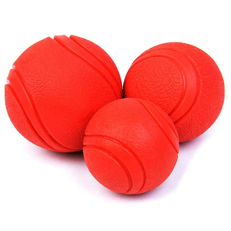 dog ball rubber