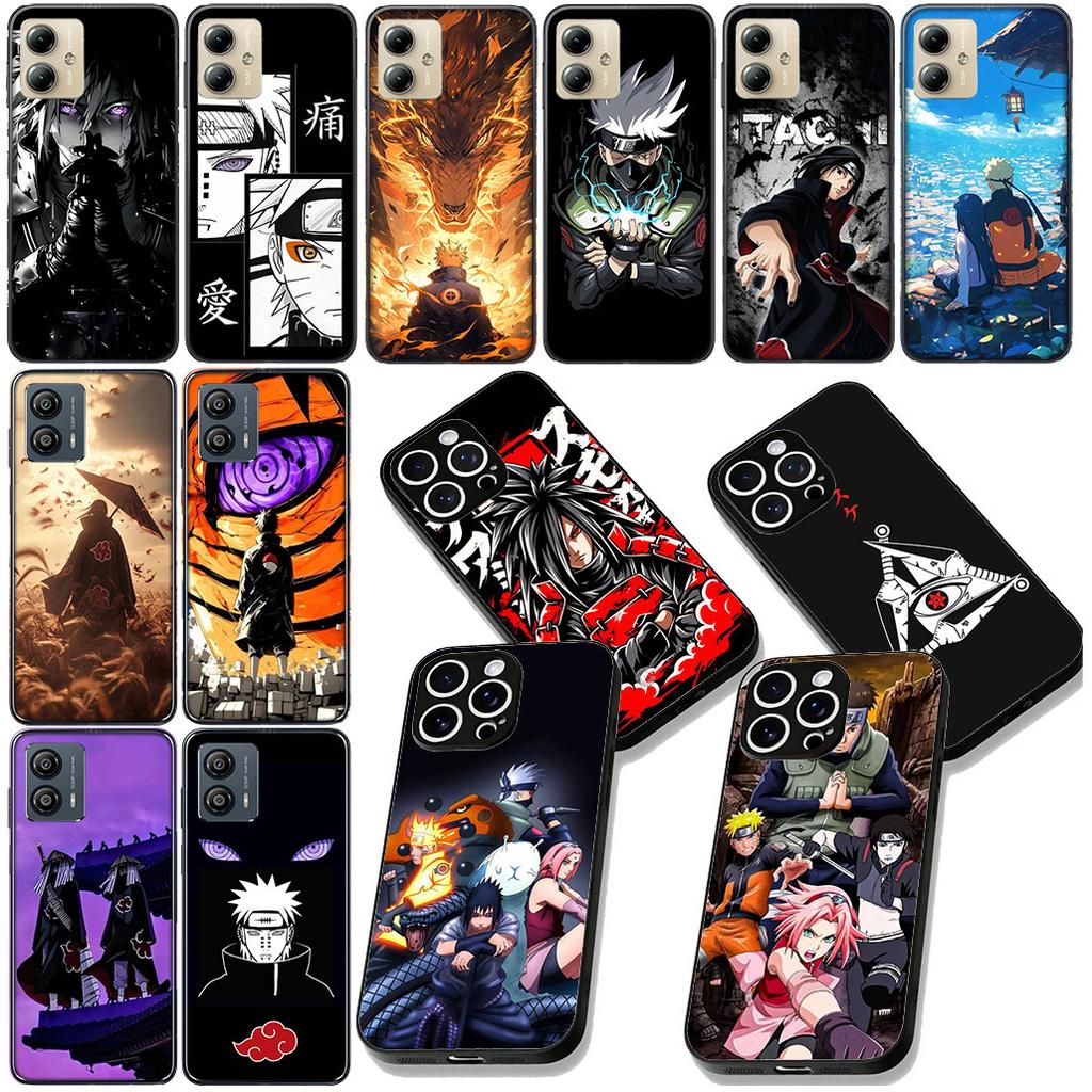 Narutos Sasukes Uchihas Itachis Pains Akatsukis for Motorola Moto Edge 50 30 Fusion 40 NEO Ultra Pro G23 G35 G84 G13 G53 Case