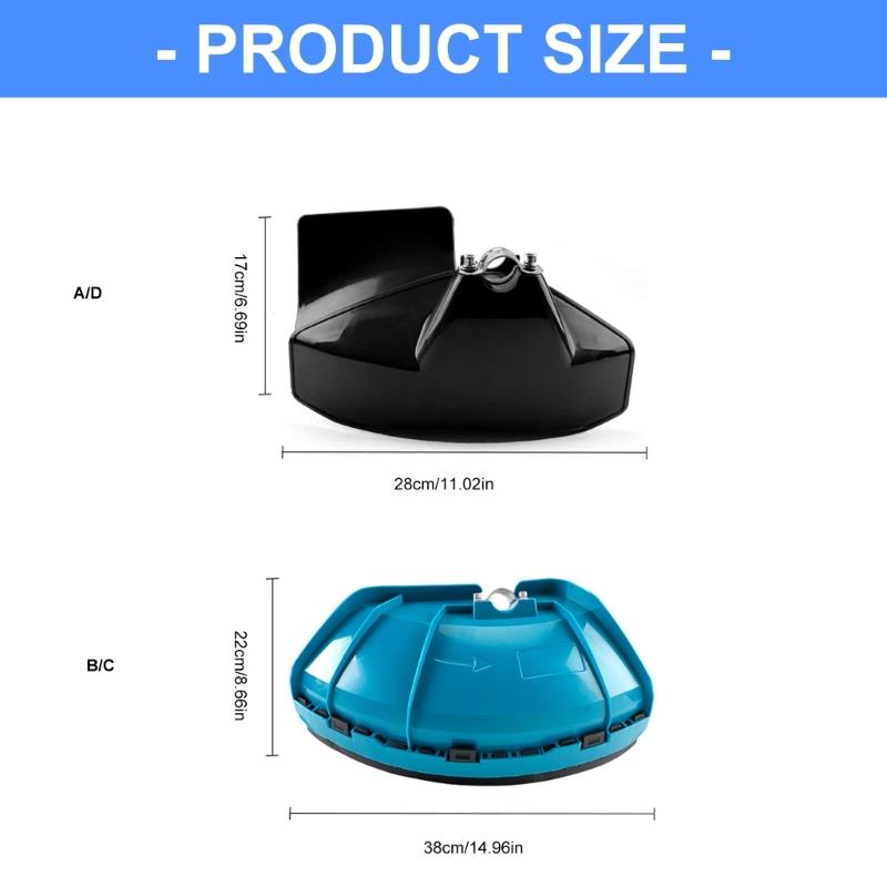 652F Heavy Duty Lawn Mower Shield Including Mounting Hardware for Enhances Durability