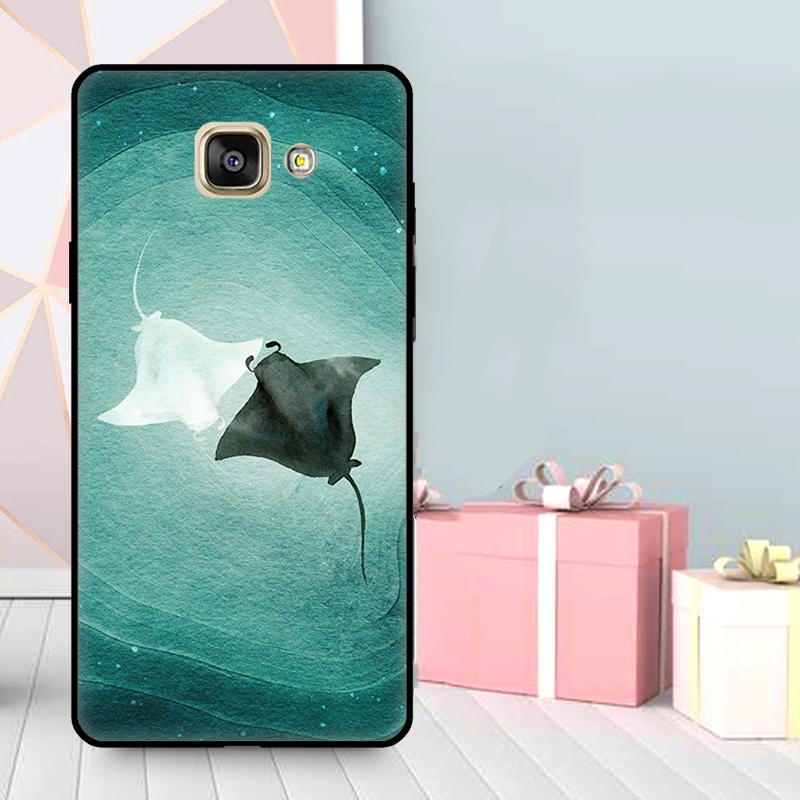 Animal Manta Ray Case For Samsung Galaxy J7 J5 J3 2017 J1 A3 A5 2016 A9 A7 A6 A8 J8 2018 J6 J4 Plus Cover