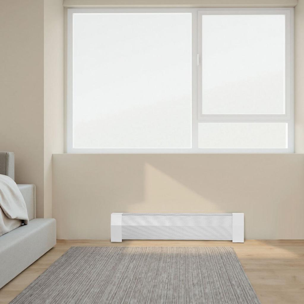 Baseboard Heater Covers, Premium Series 917 mm Standard Electric Heating Unit Front Cover for Home Improvement, Heavy-duty Steel, Easy Installation