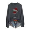 3D Printed Round Neck Pullover ZLL-YT1
