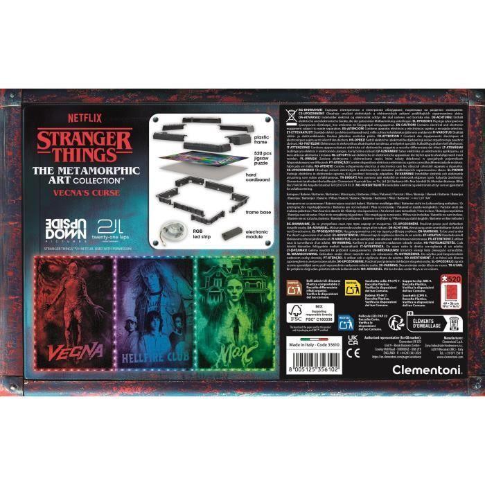 CLEMENTONI - The Morphing Collection - Stranger Things - Light-up Frame V2