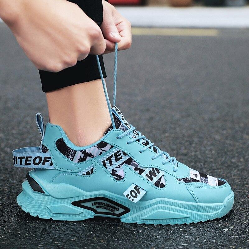 Goedkope Chunky Sneakers Fashion Sneakers Men Non-slip Walking Shoes Mesh  Male Sneakers Breathable Men Vulcanize Shoes Canvas Shoes kopen — gratis  levering, eerlijke reviews met foto's — Joom