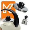 KADAX Emailierter Wasserkocher 2,2L Induktion Gas