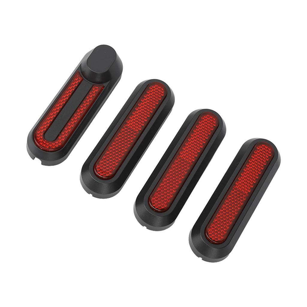 4PCS Scooter Reflective Stickers for Xiaomi Electric Scooter Front Rear Wheel Hub Cover Protective Case