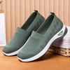 Dámské prodyšné slip-on ležérní boty z fly-knitu