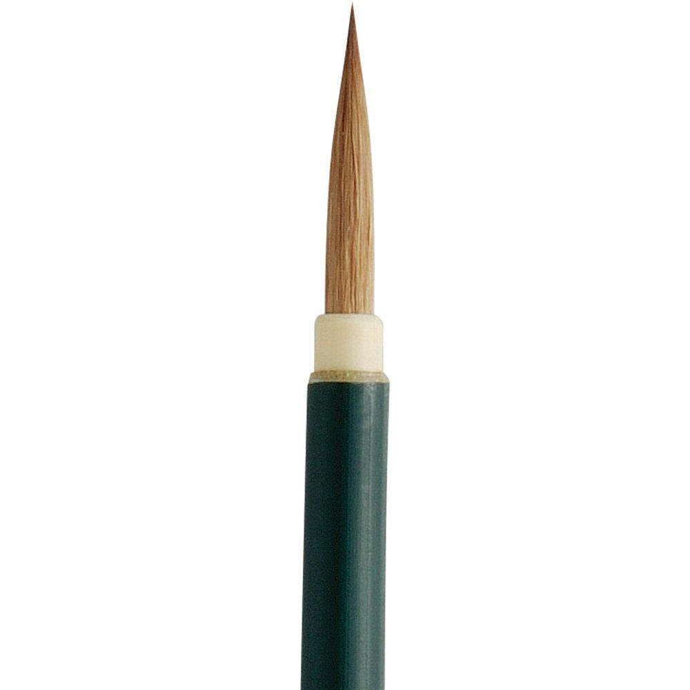 Kuretake Calligraphy Kana Brown Pack Brush, Style, Tsurayuki, Bristles, JA319-201S