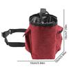 Oxford Cloth Chalk Bag Bucket with Adjustable Durable Rock Climbing Chalk Pouch Waist Belt and Zippered