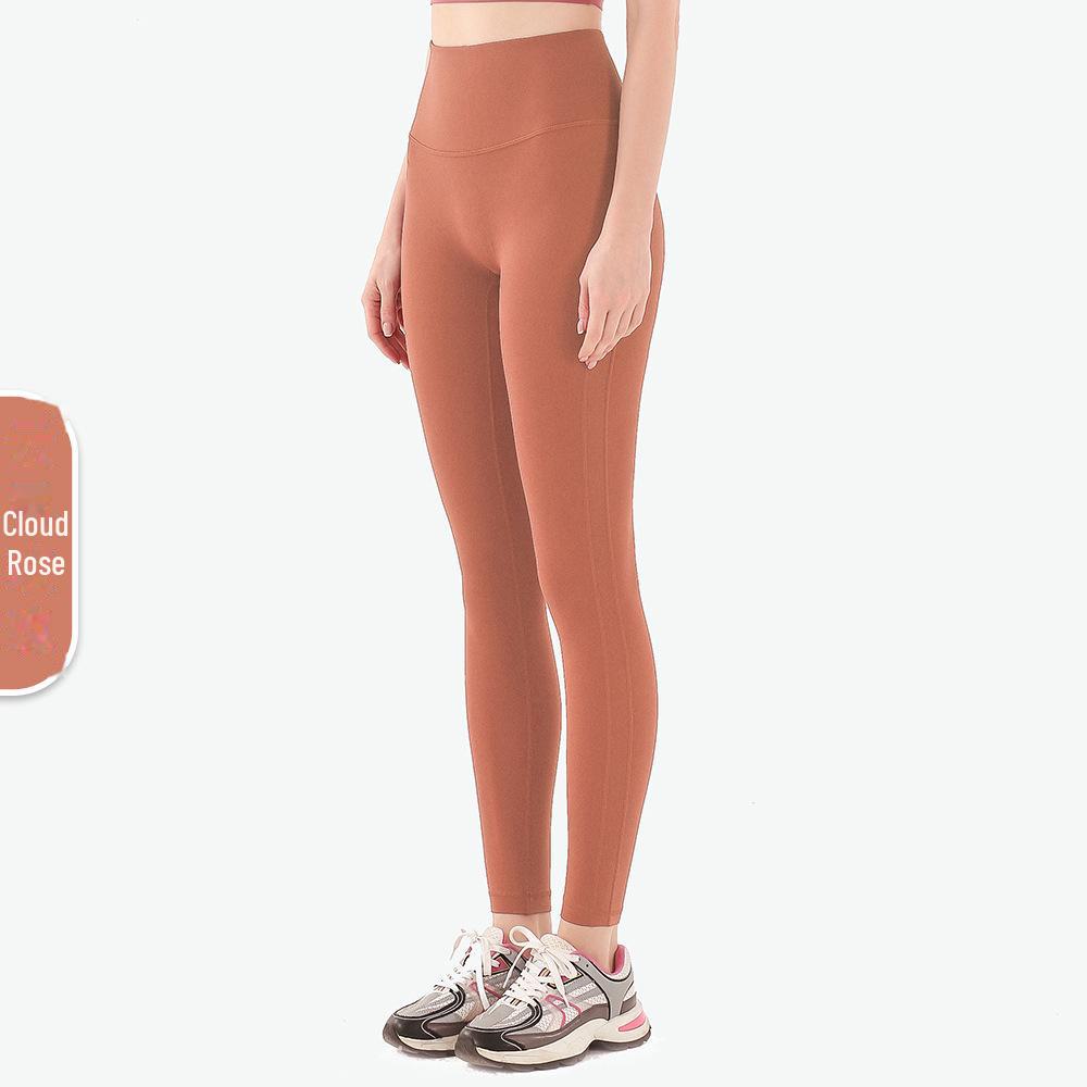 

Жіночі легінси для йоги з високою посадкою, швидковисихаючі, з ефектом «персикової попи», без Т-подібного шва Large