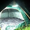 Folding Outdoor Camping Light Portable Rechargeable Hanging Tent Hanging Lantern with Battery Display Emergency Car Outdoor Lamp