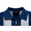 Callaway 2025 Summer New Embroidered Collar Woolen Short sleeved Polo Shirt Men's Striped Polo Men's Short sleeved Top