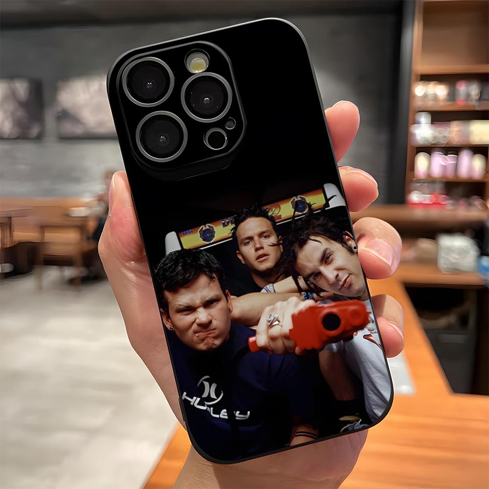Fashion Blink 182 Phone Case For IPhone 17 Pro Max 15 Pro 16 14 Plus 12 13 Mini 11 Pro Shockproof Soft Cover