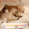 OEINGOEING Caterpillar Pet Tent Bed