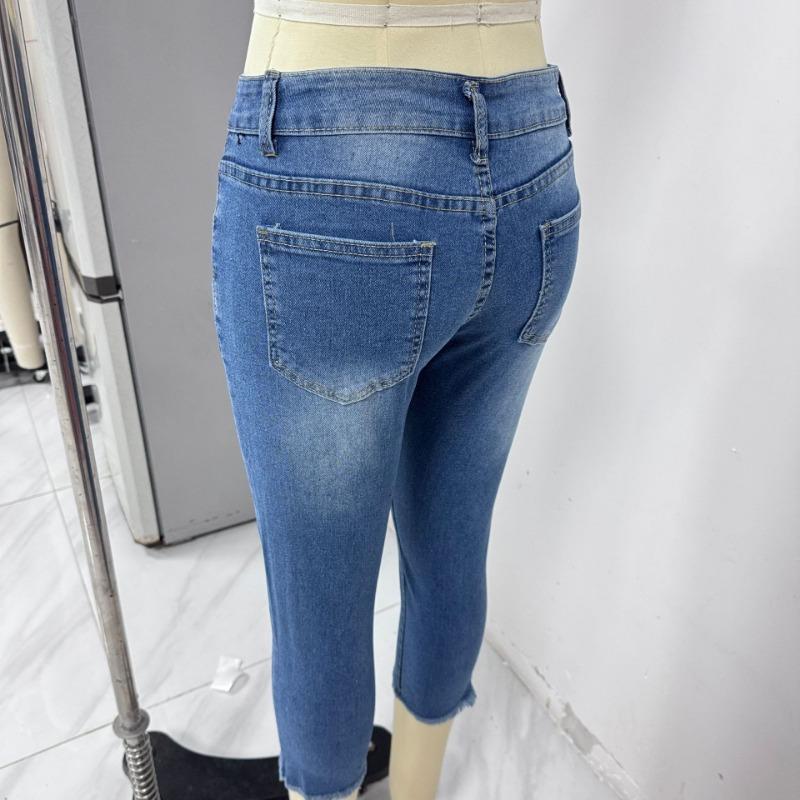 Damen High Waist Elastische Stretch Skinny Jeans Retro Vintage Denimhosen für Lässige Alltagskleidung Mode Damenbekleidung