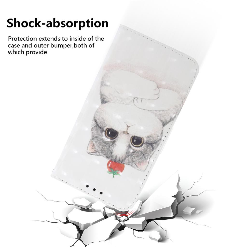 PU Leather Case for Honor X7a 5G Protective Case Wallet Phone Cover with Strap